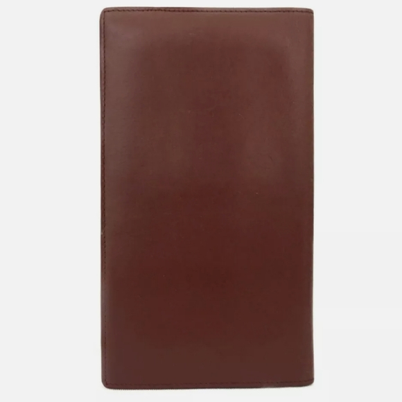 MUST DE CARTIER BORDEAUX LONG BIFOLD WALLET A2396 - Picture 12 of 13